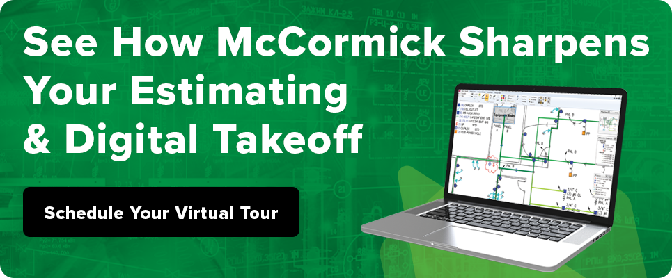 See how McCormick's estimating and takeoff software improves your bidding process